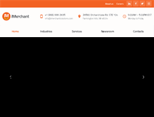 Tablet Screenshot of imerchantsolutions.com